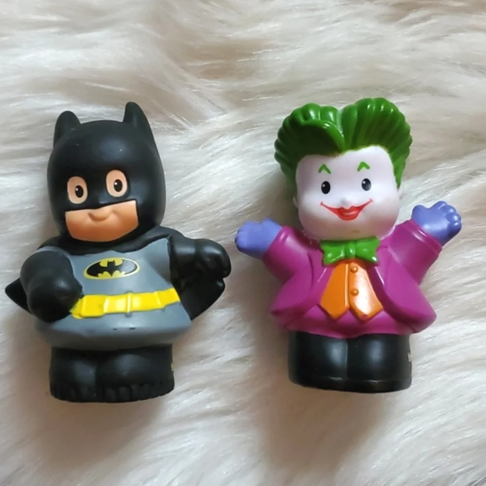 Batman and joker Fisher Price little people figures Kids Toys